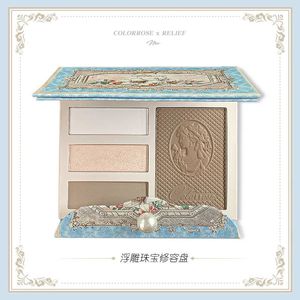 Colorful Western Antique Series 4-color High gloss Contour Board Matte Pearl Shadow High gloss Contour Board 240508