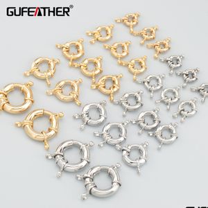 彫刻ツールGufeather M992ジュエリーアクセサリーパスリーチニッケルゴールドロジウムメッキ銅クラスプフック