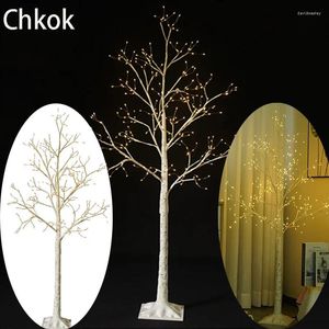 Lampade da tavolo Home Ornamental Birch Tree LED LIGHT IN IN INDIETTO 1,5 m Blancia Bianca Decorazione Bianca feste di illuminazione natale