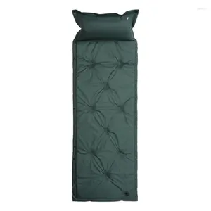 Tapetes acampando almofadas para dormir tapetes infláveis com travesseiro e bombear colchão de ar ultraleve para