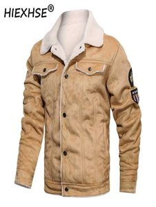 Men Tooling Thick Warm Pure Wool Brand Jacket Coat Men Top Quality Autumn Winter Plus Velvet Man Jacket 2110181885215