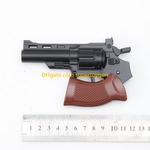 Revolver fällbar metall leksak pistol mjuka kulor utsökta modell bärbar mini look real collection utomhus cs pubg spel prop fidgets leksak för pojkar vuxna födelsedagspresent