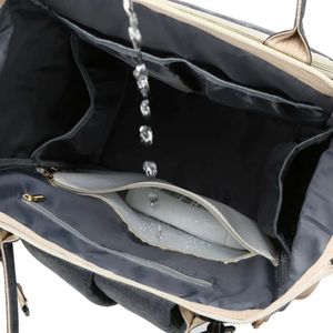 Usb blöja vård stor kapacitet mamma ryggsäck mamma moderskap våt vattentät baby gravid blöja väska 8e2ca
