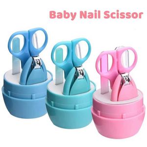 Cuidados com unhas Clippers de unhas de bebê ferramentas de cuidados com as unhas de bebê infantil com segurança portátil Clippers Clippers com caixa kit de cuidados infantis wx966836