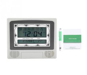 LCD Automatisk islamisk muslimsk bön azan väckarklocka väggmonterad klocka muslim3103126