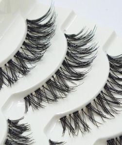 CRISSCROSS MSSY FALSE EYGRASS 5 PAIR LÅNG TILL Black Natural Handmade Fake Lashes Extension Eye Lash Makeup Beauty7046857