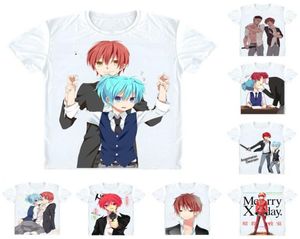Aula di assassinio Ansatsu Kyoushitsu magliette camicie a maniche corte anime manga Akabane Karuma Akabane Karma Classe 3E Cosplay7186983