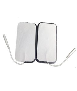 Acessórios de remendos de eletrodos pegajosos para terapia de choque elétrico TENS EMS MACHINE EMS 95cm 712cm 10PairLot95733393