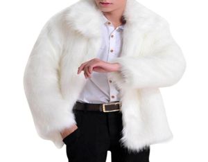 Faux Fur moda Men Hair Jacket Overs Coat Lady Jacket Men039s Faux Leather Luxury Jackets Men Parker Luxury Fur Coat6294467