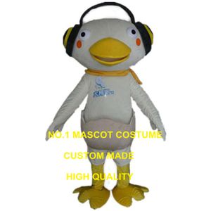 music duck mascot custom cartoon character adult size carnival costume 3103 Mascot Costumes
