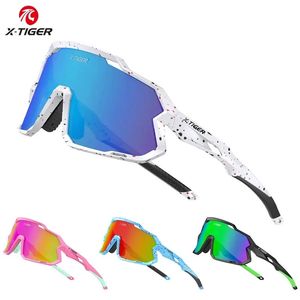 X-Tiger Cycling Childrens Polariserade glasögon Solglasögon MTB Boy Girl UV400 Baseball Football Youth Glasses TR-90 BICYCLE GLASS 240508