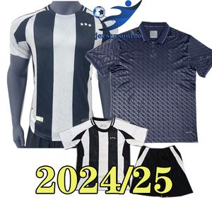 3xl 4xl fãs jogadores de futebol Jerseys 24 25 Home Away Milik Di Maria Vlahovic Kean Pogba Chiesa McKennie Locatelli Camisa de futebol 2024 Homens e crianças unifor juventus Juventus