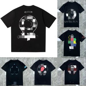 camisas de camisetas designer masculino T Marca de coração Crew pescoço mangas curtas Tops camisetas camisetas casuais camisa de algodão impresso