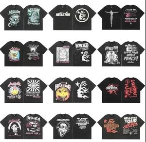 Grafische Tee-Designer T-Shirt-Print Shirt Streetwear Hip Hop Rock Spiel kurzärmelige Baumwollmänner Kleidung T-Shirt atmungsaktives Kurzarm Summer Shirts S-XL