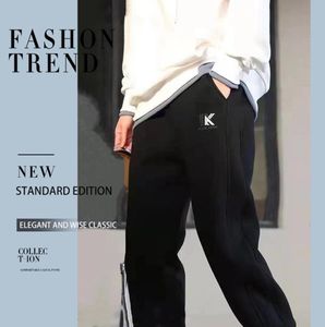 Winter sports pants men loose plus size casual trousers for fat people velvet thickening 80062057638