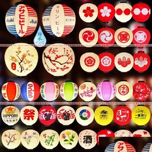 Other Event Party Supplies Pvc Waterproof Japanese Style Lanterns Korean Ramen Restaurant Sake Pub Bar Izakaya Decor Lante Homefavor Dhn3S