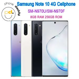 Samsung Galaxy Note10 N970U1携帯電話N970F 256GB ROM 8GB RAM OCTA CORE 6.3 