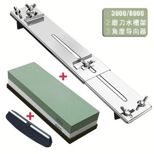 Sharpening Stone Knife Sharpener Water Plate Grinding Base Angle Guide Adjustable Whetstones Sink Bridge Holder 240520