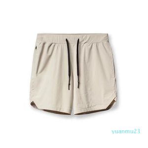 Shorts LL Projektant Pocket Mens Yoga Sports Shorts Fifth Spods Outdoor Fiess Szybkie suszenie