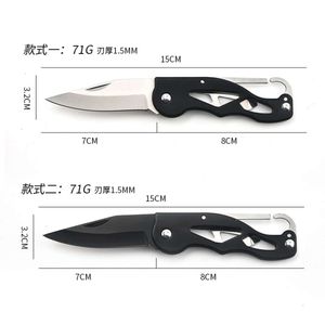 High Stainless Hardness Steel Outdoor Wildlife Survival Folding Self Defense Mini Knife Df0e76