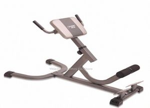 Cadeira romana ajustável Banco de hiperextensão para fortalecer o ABS e o treinamento de fitness de treinamento de músculos lombares V7YN8467099