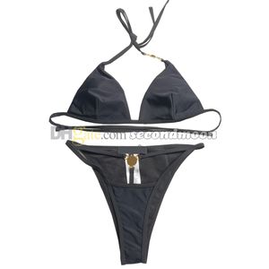 Seksowne puste bikini ustawione kobiety dwuczęściowe zestaw strojów kąpielowych moda kantar
