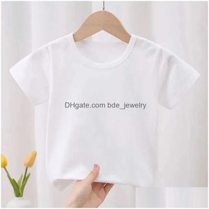 T-Shirts Serials Addams Kids T-Shirt Fashion Childrens Clothes Summer Baby Girls Clothing Boys Short Sleeve T Drop Delivery Maternit Dh2Pl