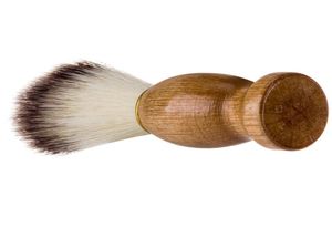 DHL Men039s Shaving Brush Barber Salon Men Facial Beard Cleaning Appliance Shave Tool Razor with Wood Handle3693626