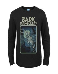 Men039s Tshirts Designs Dark Tranquility Rock Fashion Brand Men Men Men Full Long Sleeves Shirt Heavy Black Black Punk Gothic S5156507