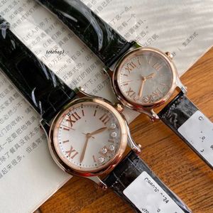 mens watch Family Fashion with Diamonds Quartz Popular on the Internet, Same Style Women's Simple and High end Sense Watch