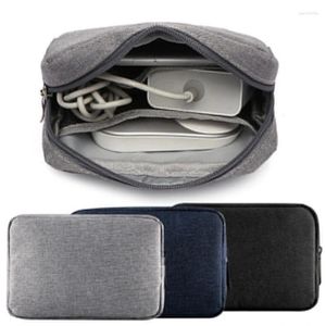 Storage Bags S L 2PC Waterproof Travel Bag Portable Electronics Digital USB Earphone Charger Data Cable Organizer Cosmetic Pouch Case
