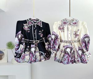 Casual Dresses 2022 Lian Designer Designade ny bubbelhylsa skjorta klänning i hösten och vinter1660408