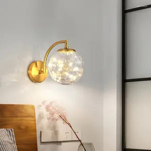Wall Lamps LED Lights Simple Indoor Sconces For Living Room Bedroom Bedside Light Corridor Aisle Home Decor Lighting