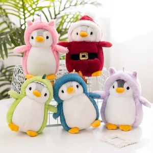 Stuffed Plush Animals Cute cartoon candy penguin role-playing plush cross dressing rabbit dinosaur gift for girlfriend d240520