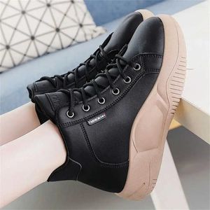 Boots Spring High Tops Long Barrel Sneakers Bota feminina sem calcanhar Silver Flat Shoes Sports Shoses Mobile Shows Play Team