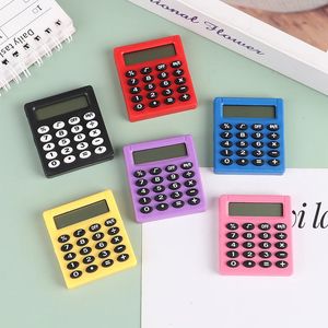 Personalized Mini Candy Color School Office Electronics Creative Calculator Pocket Boutique Stationery Small Square 240430