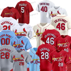 2024 City Connect Nolan Arenado Baseball Jerseys Paul DeJong Willson Contreras Yadier Molina Gorman Edman Paul Goldschmidt Albert Pujols Stan Musial Nick Wittgren