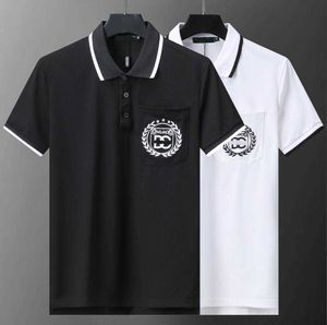 Designer Polo Shirtmen's Polos in cotone Polo Shirt Magliette di marca per uomo Abbigliamento in moda estiva a manica corta Polo