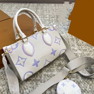 24SS Mulheres Crossbody carteira diagonal cartões de flores com bolsa de bolsa de moeda de moeda de bolsa de bolsa de luxo de luxo de luxo de 25 cm de bolsa deve