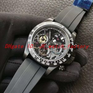 Nowe męskie zegarek VK Quartz Montre de luksus Sapphire Surface Surface Cheleton Dial Watches Watching Wisterwatch1743376