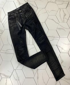 HM282 Новые мужские расстроенные разорванные байкерские джинсы Slim Fit Motorcycle Biker Denim для мужчин модельер Hip Hop Mens Jeans6105052