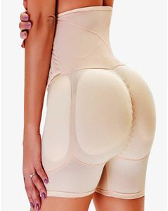 Sexig Big Ass Hip Enhancer Padded Fake Butt Lifter Body Shaper med krokar Hög midjetränare Slimming Tummy Control Trosies S6XL H42972468