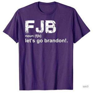 -Mens T-shirty Pozwól, aby Brandon Definicja T-shirt Zabawne polityczne koszulka anty-liberal Tops Produkty IXSR