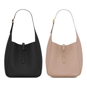 le5a7 City Echtes Leder Schulter große Tasche Luxus Damen Totes Handtasche Herren Geldbörse Geldbörsen Umhängetasche Hobo Bucket Gepäck Shopper Lady Clutch Schwarz Designer-Taschen