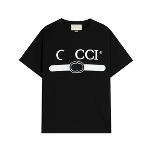 ブランドデザイナークラシックソリッドカラービジネスメンズトップファッションプレイファッションシャツ服アニメTシャツ