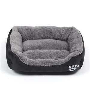 Kennels Pens S-3Xl Pet Bed For Large Dog Sofa Medium Soft Nest Puppy House Waterproof Mattress Cat Winter Warm Cushion Kennel Drop Dhmlv