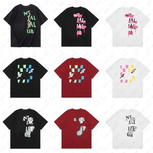 夏アンチソーシャルTシャツデザイナーメンズTシャツティーンファッションレタースネークプリント半袖グラフィックティーソーシャルクラブシャツ