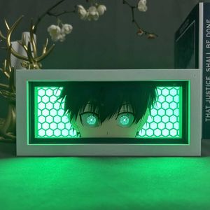 FANDS SHADES Lightbox Yoichi Isagi Blue Lock для отделки комнаты