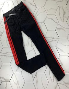 ZMEN039S Периодитые разорванные джинсы скинни модные джинсы для мотоцикла Slim Moto Biker Casal Mens Denim Hats Hip Hop Men Jeans2189057