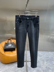 Denim Jeans Hosen Knie Skinny gerade Größe 28-40 Motorrad Trendy Long gerades High-End-Qualitätslila-Jeans Jeans Männer Frauen Loch High Street Denim #187